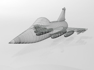 jet fighter 01 3D-Modell