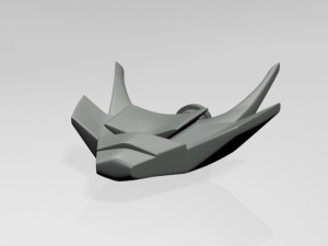 spaceship 02 3D 模型