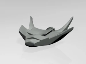 Spaceship 02 3D Model