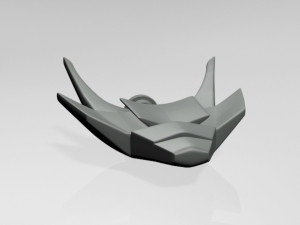 spaceship 02 3D 模型
