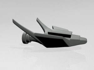 spaceship 02 3D 模型