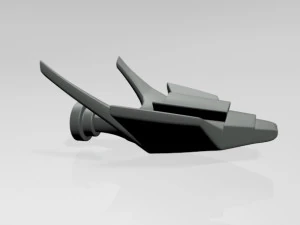 Spaceship 02 3D Model