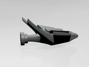 Spaceship 02 3D Model