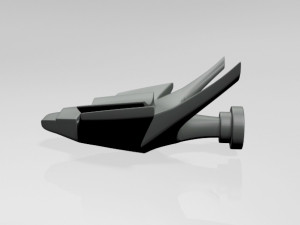 spaceship 02 3D 模型