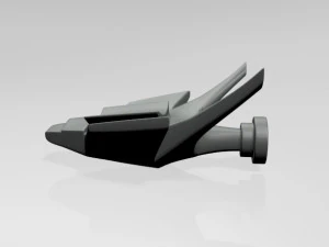 Spaceship 02 3D Model