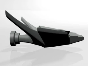 Spaceship 02 3D Model