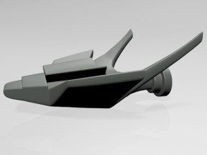 spaceship 02 3D 模型