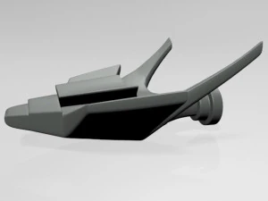 Spaceship 02 3D Model
