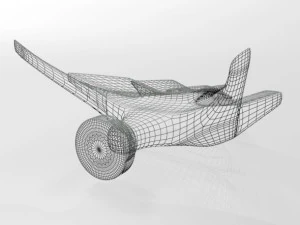 Spaceship 02 3D Model