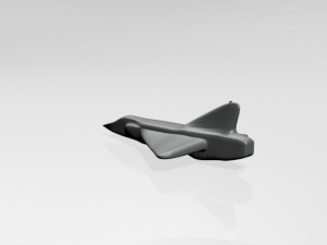jet fighter 02 3Dモデル