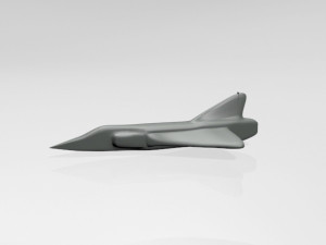 jet fighter 02 3Dモデル