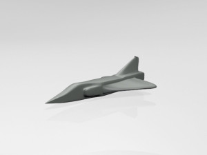 jet fighter 02 3Dモデル