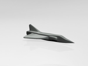 jet fighter 02 3Dモデル