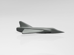 jet fighter 02 3Dモデル