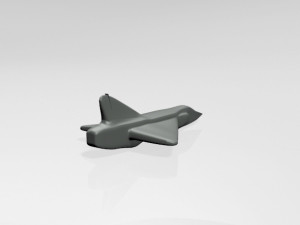 jet fighter 02 3Dモデル