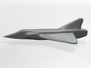 jet fighter 02 3Dモデル
