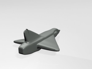 jet fighter 02 3Dモデル