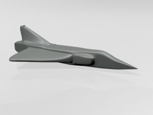 jet fighter 02 3Dモデル
