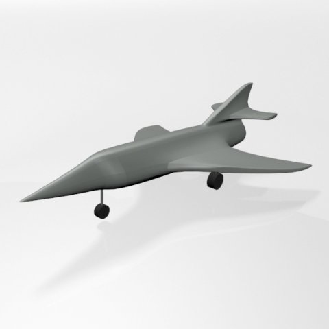 jet fighter 03 Model 3D .c4d .max .obj .3ds .fbx .stl .blend 
