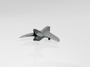 jet fighter 03 Model 3D