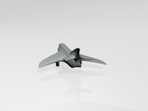 jet fighter 03 Model 3D