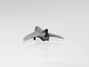Jet fighter 03 3D Model