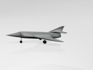 jet fighter 03 Model 3D