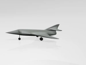 Jet fighter 03 3D Model