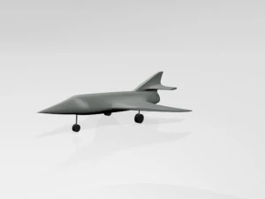 Jet fighter 03 3D Model