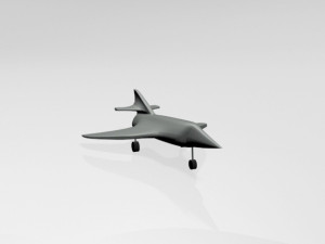 jet fighter 03 Model 3D