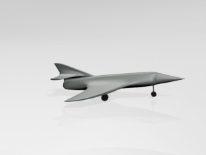 jet fighter 03 Model 3D