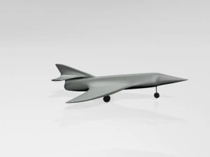 Jet fighter 03 3D Model