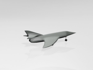 jet fighter 03 Model 3D
