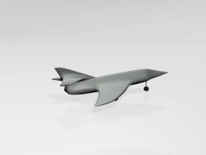 Jet fighter 03 3D Model