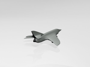 jet fighter 03 Model 3D