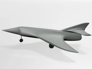 Jet fighter 03 3D Model