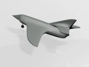 Jet fighter 03 3D Model
