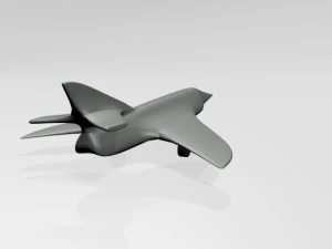Jet fighter 03 3D Model
