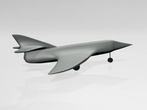Jet fighter 03 3D Model