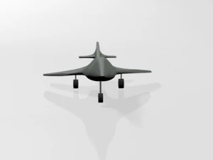 Jet fighter 03 3D Model
