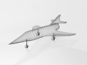 Jet fighter 03 3D Model
