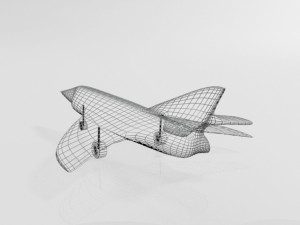 jet fighter 03 Model 3D