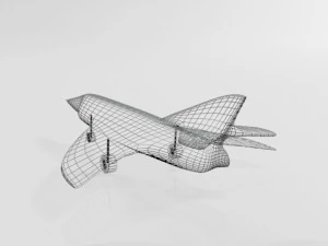 Jet fighter 03 3D Model