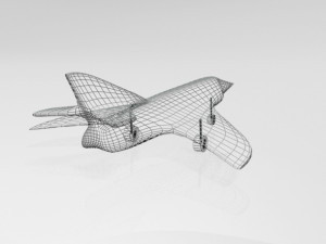 jet fighter 03 Model 3D