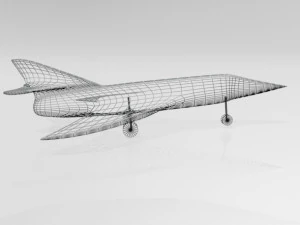 Jet fighter 03 3D Model