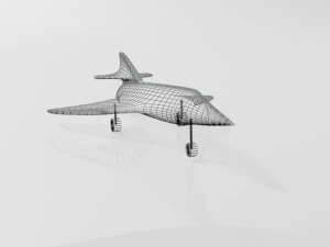 Jet fighter 03 3D Model