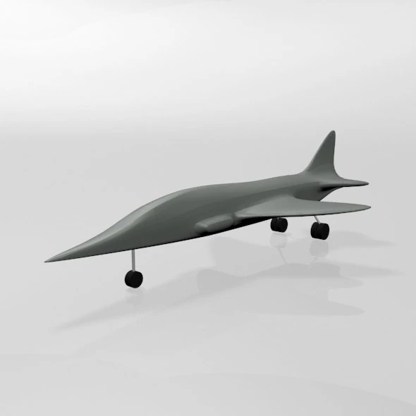 Jet fighter 04 3D Model .c4d .max .obj .3ds .fbx .stl .blend 