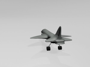 jet fighter 04 3D Modell