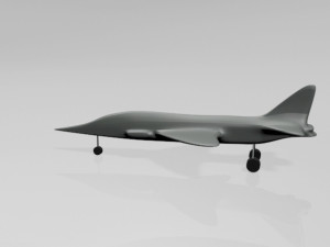 jet fighter 04 3D Modell