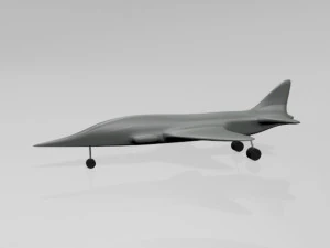 Jet fighter 04 3D Model